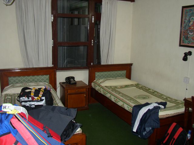 unser Zimmer im Sherpa Guest House 